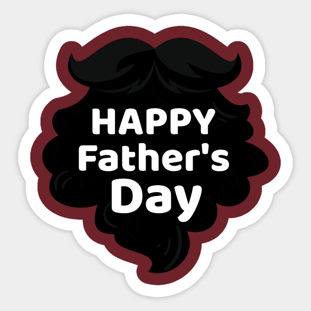 Happy Father's Day Best Dad In The World Daddy Gift Sticker by rjstyle7